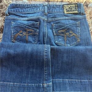 Chip & Pepper Blue Denim Jeans with Signature Stitching